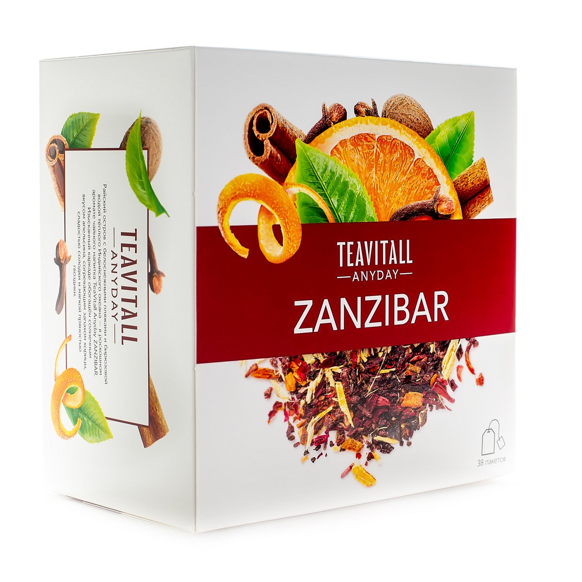 Чайный напиток TeaVitall Anyday “Zanzibar” по цене 480 руб. - купить в ...