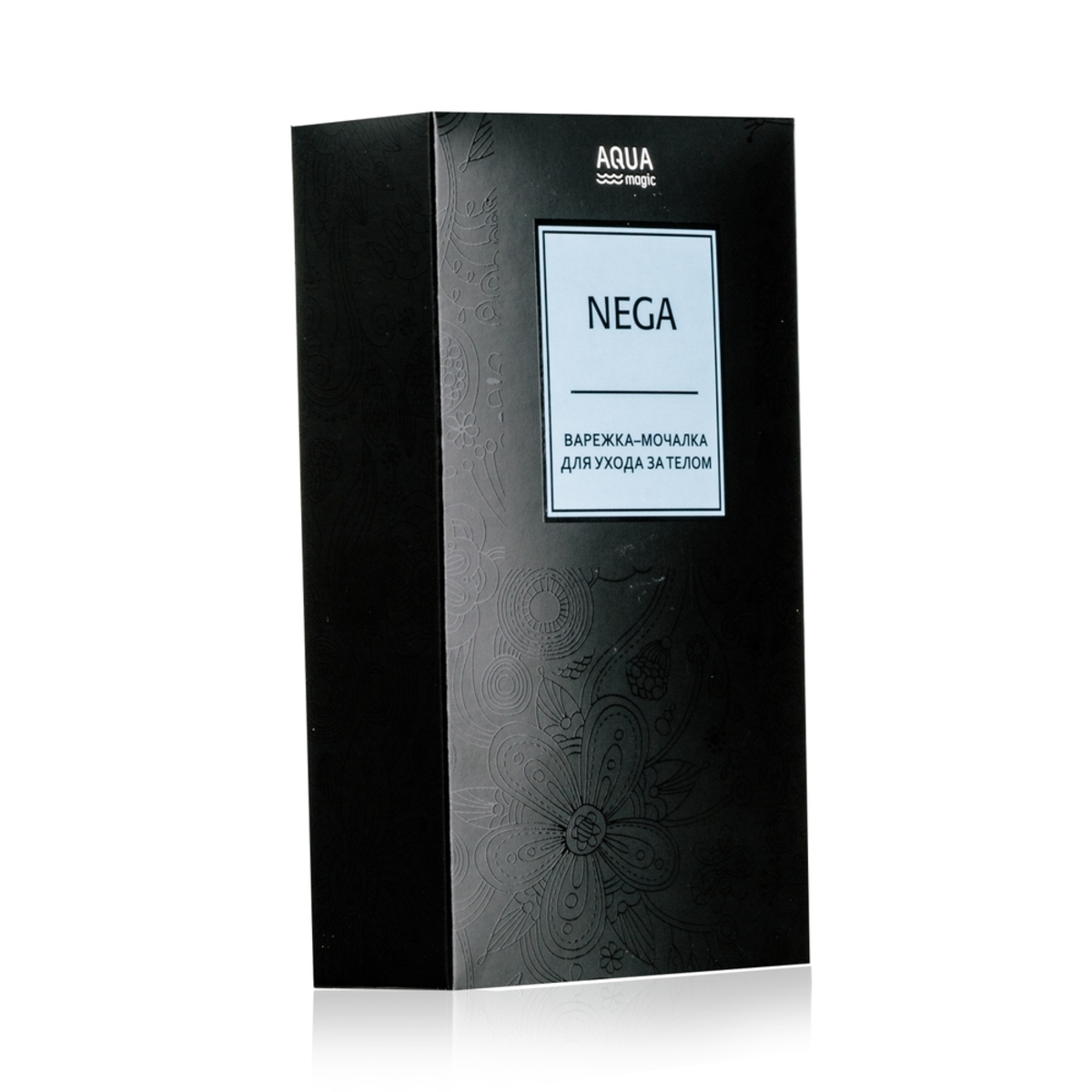 Варежка-мочалка для аккуратного очищения кожи AQUAmagic, 22 х 14 см